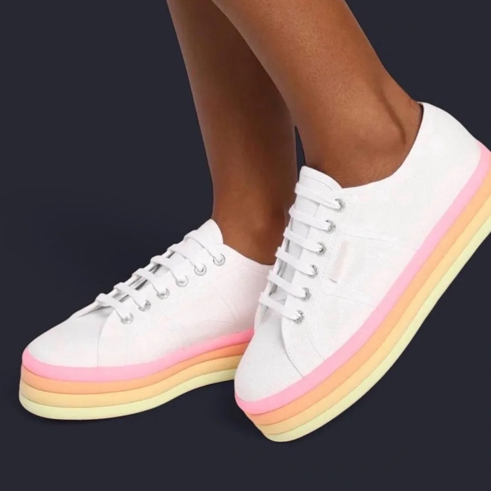 Superga style canvas